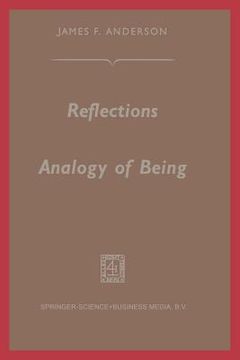 portada Reflections on the Analogy of Being (en Inglés)