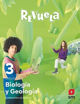 portada Biologa y Geologa 3ºEso. Revuela. Madrid 2022