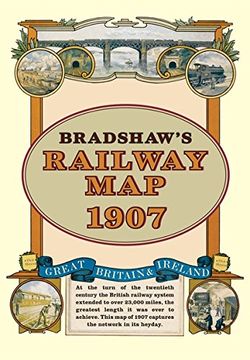 portada Bradshaw's Railway Folded Map 1907