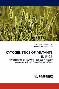 portada cytogenetics of mutants in rice (en Inglés)