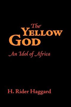 portada the yellow god, large-print edition (en Inglés)