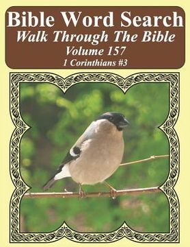 portada Bible Word Search Walk Through The Bible Volume 157: 1 Corinthians #3 Extra Large Print (in English)