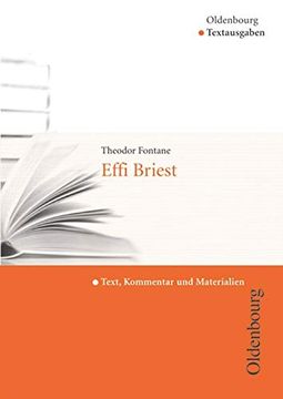 portada Effi Briest: Text, Kommentar und Materialien
