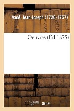 portada Oeuvres de Vadé (in French)