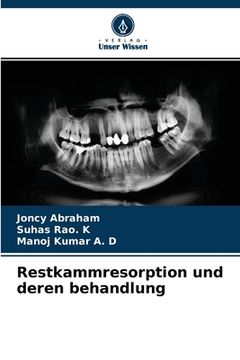 portada Restkammresorption und deren behandlung (in German)