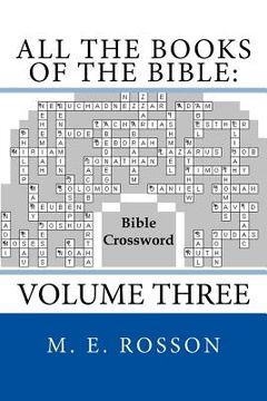 portada All the Books of the Bible: Bible Crossword: Volume Three (en Inglés)