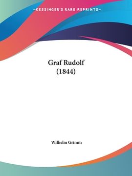 portada Graf Rudolf (1844) (en Alemán)