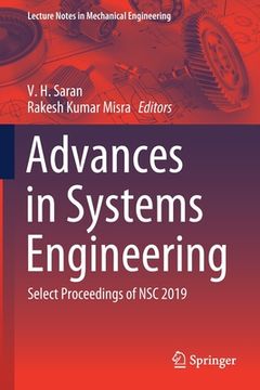 portada Advances in Systems Engineering: Select Proceedings of Nsc 2019 (in English)