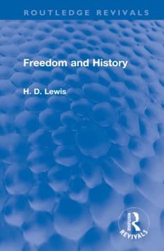portada Freedom and History (Routledge Revivals) (en Inglés)