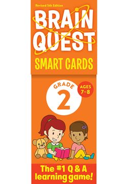 portada Brain Quest 2nd Grade Smart Cards Revised 5th Edition (Brain Quest Decks) (en Inglés)