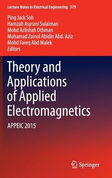 portada Theory and Applications of Applied Electromagnetics: Appeic 2015 (en Inglés)