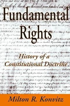 portada Fundamental Rights: History of a Constitutional Doctrine
