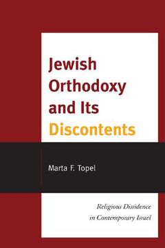 portada jewish orthodoxy and its discontents