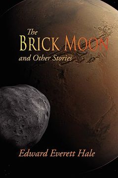 portada the brick moon and other stories, large-print edition (en Inglés)