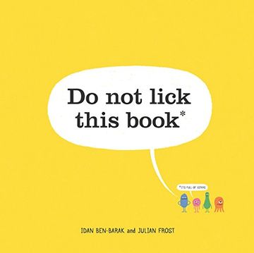 portada Do not Lick This Book (en Inglés)