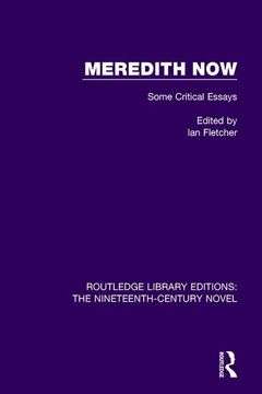 portada Meredith Now: Some Critical Essays (en Inglés)