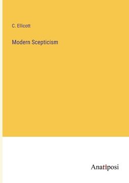 portada Modern Scepticism (in English)