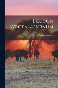 portada Lexicon Syropalaestinum (en Latin)