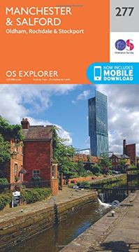 portada Manchester and Salford 1 : 25 000 (OS Explorer Active Map)