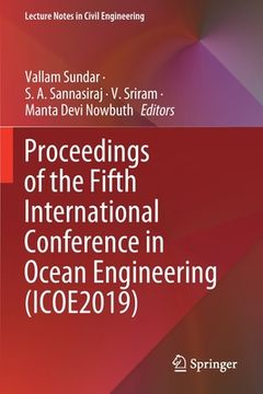 portada Proceedings of the Fifth International Conference in Ocean Engineering (Icoe2019)