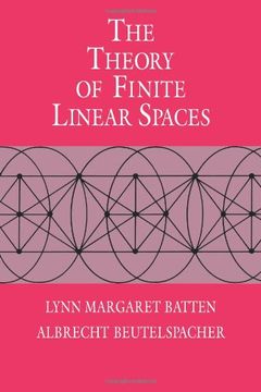 portada The Theory of Finite Linear Spaces: Combinatorics of Points and Lines (in English)