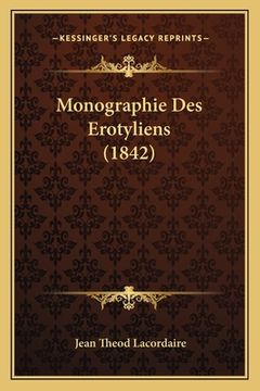 portada Monographie Des Erotyliens (1842) (en Francés)