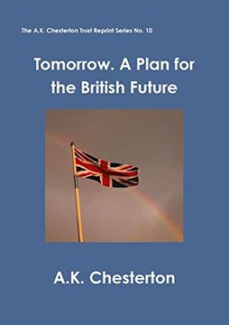 portada Tomorrow. A Plan for the British Future (en Inglés)
