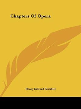 portada chapters of opera (en Inglés)