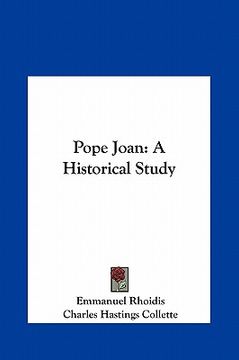 portada pope joan: a historical study (en Inglés)