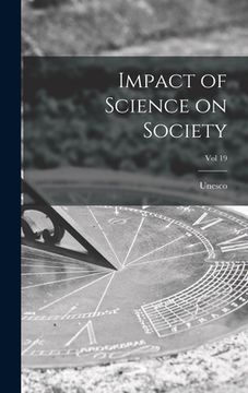 portada Impact of Science on Society; Vol 19 (in English)