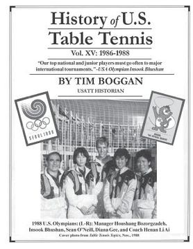 portada History of U.S. Table Tennis Volume 15