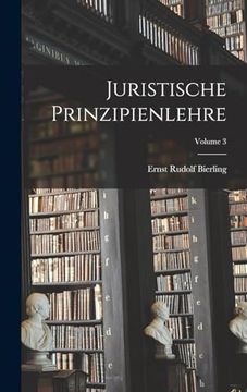 portada Juristische Prinzipienlehre; Volume 3 (en Alemán)
