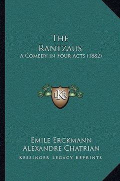 portada the rantzaus: a comedy in four acts (1882) (in English)
