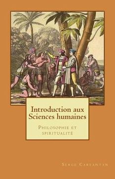 portada Introduction aux sciences humaines: Philosophie et spiritualite (en Francés)