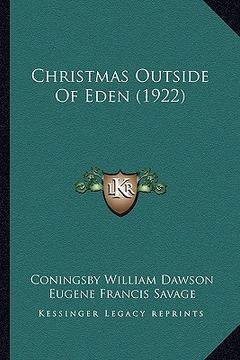 portada christmas outside of eden (1922) (in English)