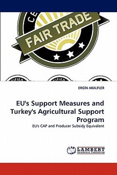 portada eu's support measures and turkey's agricultural support program (en Inglés)