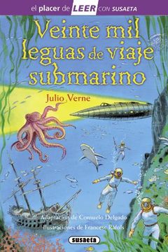 portada Veinte Mil Leguas de Viaje Submarino: Leer Con Susaeta - Nivel 4