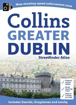 portada collins greater dublin streetfinder atlas (en Inglés)