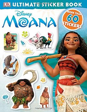 portada Ultimate Sticker Book: Disney Moana (in English)