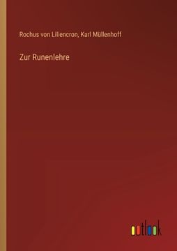 portada Zur Runenlehre (in German)