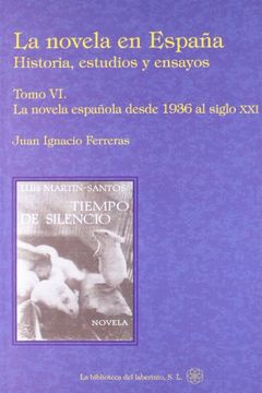 portada Novela en España, la VI - historia, estudios y ensayos