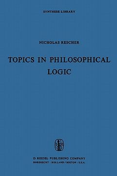 portada topics in philosophical logic (en Inglés)