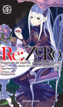 portada Re: Zero nº 10 (Novela): Empezar de Cero en un Mundo Diferente. Volumen 10: El Santuario y la Bruja de la Avaricia. 1ª Parte