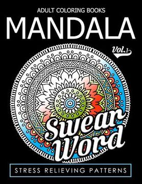 portada Adult Coloring Books Mandala Vol.1 (en Inglés)