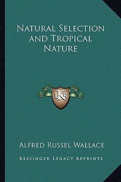 portada natural selection and tropical nature (in English)