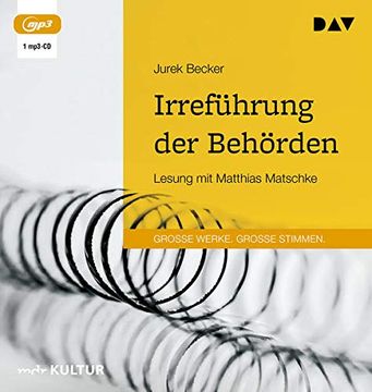 portada Irreführung der Behörden: Lesung mit Matthias Matschke (1 Mp3-Cd) (en Alemán)
