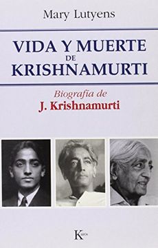 portada Vida y Muerte de Krishnamurti