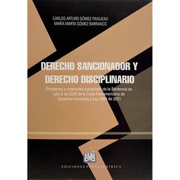 portada DERECHO SANCIONADOR Y DERECHO DISCIPLINARIO PROBLEMAS Y VICISITUDES A PROPOSITO (in Spanish)