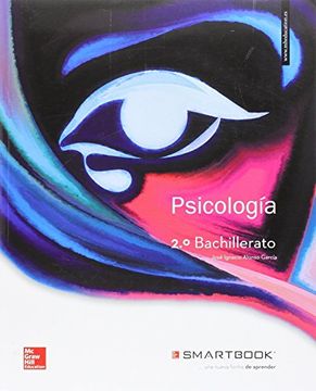 portada Psicologia 2º Bachillerato Incluye Codigo Smartbook (ed 2016)