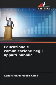 portada Educazione e comunicazione negli appalti pubblici (in Italian)